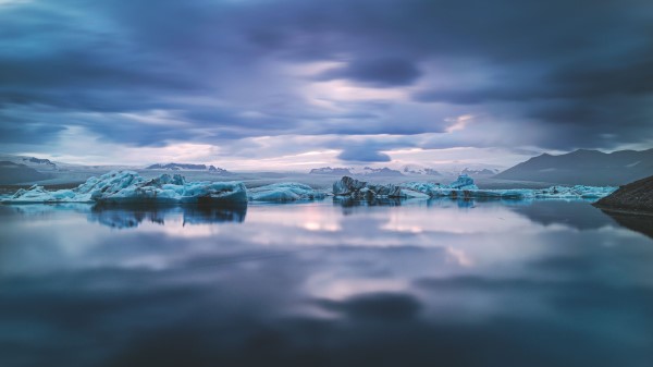Lake Ice Water Wallpaper