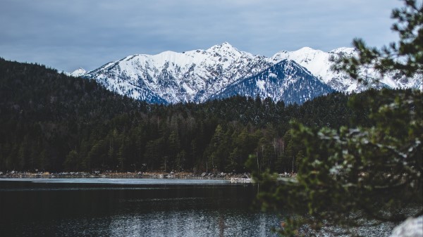 Lake Mountains Landscape Image Wallpaper