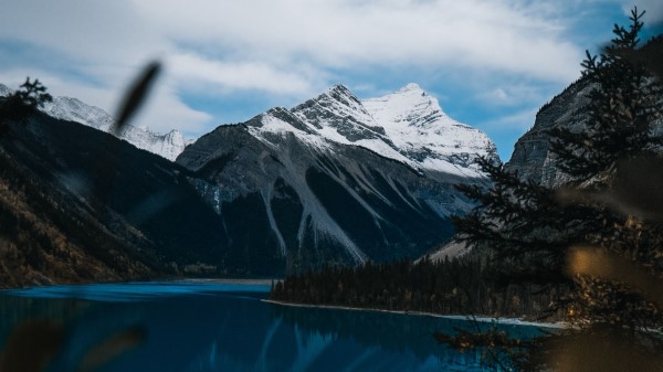 Lake Mountains Trees Image Wallpaper