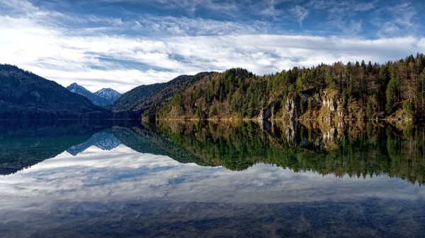Lake Mountains Water Wallpaper