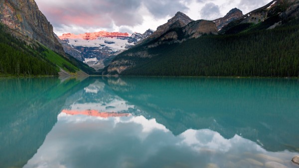 Lake Rocks Mountains Image Wallpaper