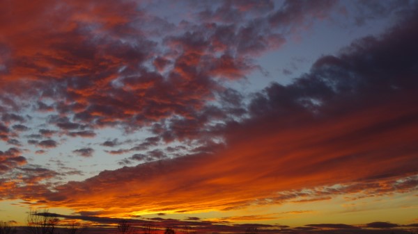 Landscape Sky Clouds Sunset Wallpaper
