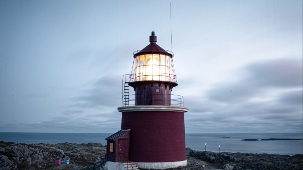 Lighthouse Building Rocks Photo Wallpaper