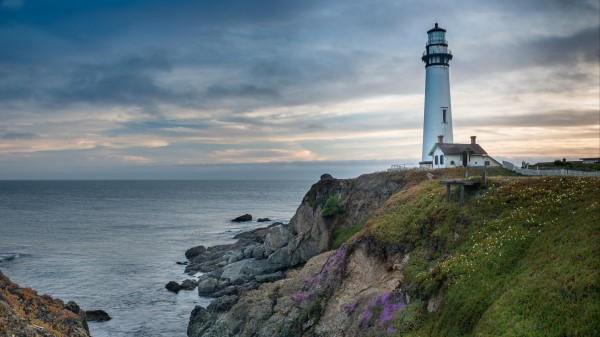 Lighthouse Building Rocks Wallpaper