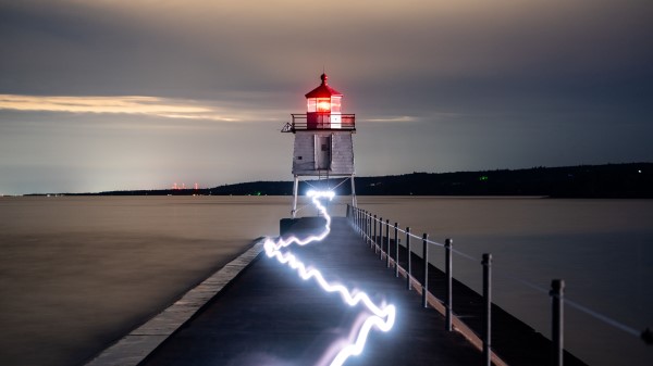 Lighthouse Building Sea Picture wallpaper