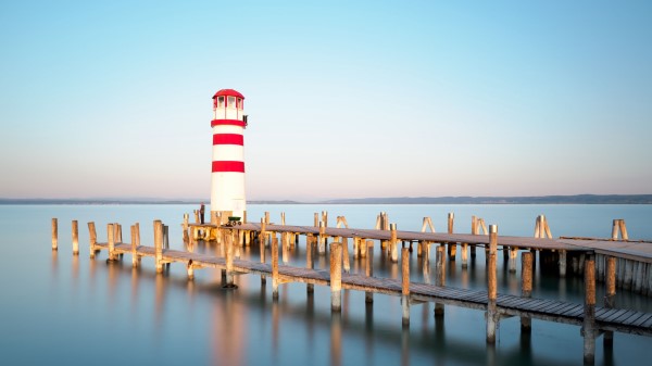 Lighthouse Building Sea Wallpaper