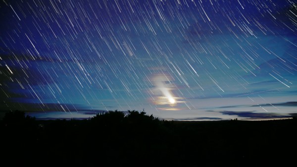 Moon Star Night Wallpaper