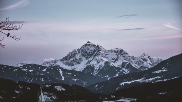 Mountain Aerial View Peak Wallpaper