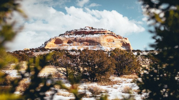 Mountain Cliff Plateau Wallpaper