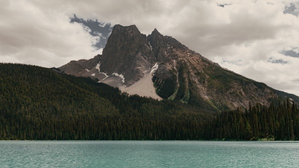 Mountain Lake Landscape Image Wallpaper