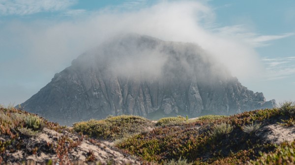 Mountain Peak Clouds Ph Wallpaper