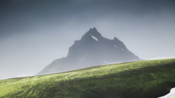 Mountain Peak Slope Image Wallpaper