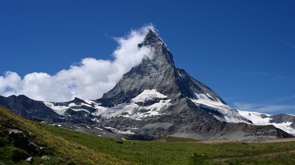 Mountain Peak Snow Pc Wallpaper