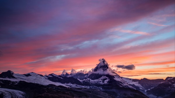 Mountain Peak Snowy Image Wallpaper