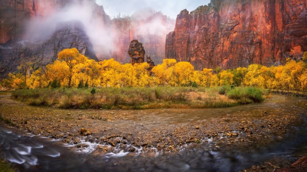 Mountain River Wallpaper Wallpaper
