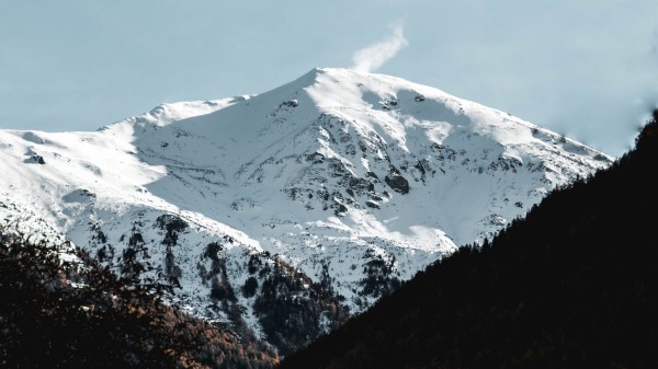 Mountain Snow Peak Wallpaper