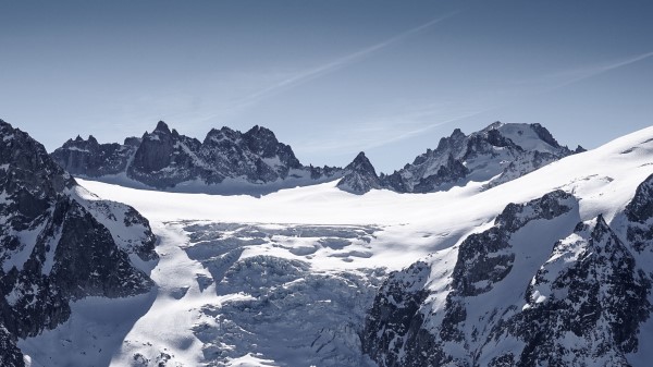 Mountain Snow Slope Wallpaper