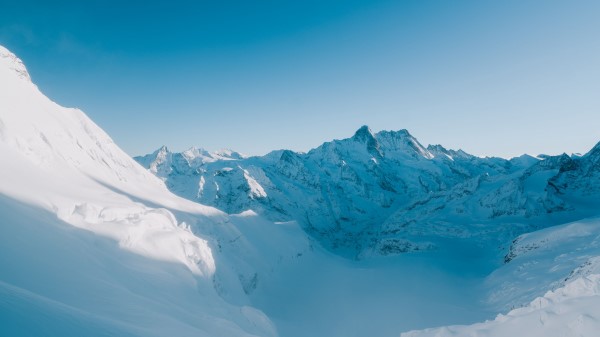 Mountain Snow Winter Picture Wallpaper