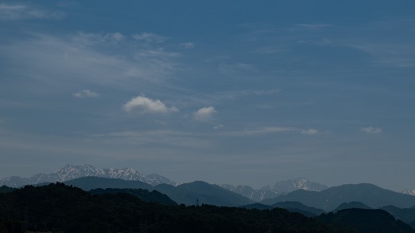 Mountains Clouds Horizon Wallpaper