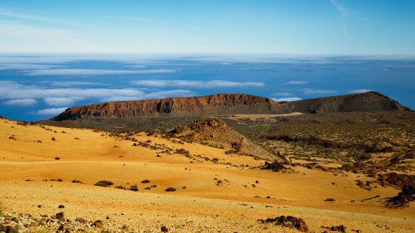 Mountains Desert Stones Wallpaper