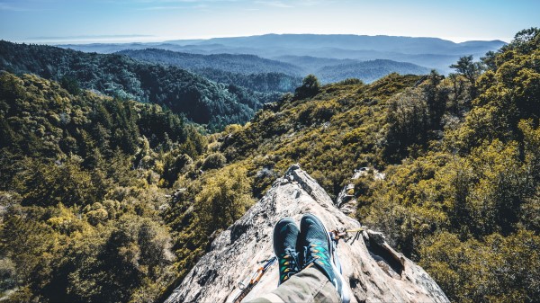 Mountains Feet Height Wallpaper