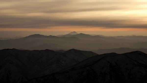 Mountains Fog Sky Img Wallpaper