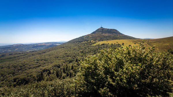 Mountains Hill Trees Wallpaper