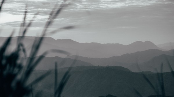Mountains Hills Fog Wallpaper