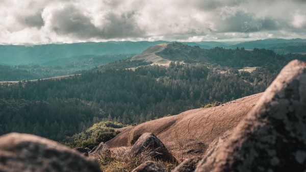 Mountains Hills Stones Wallpaper
