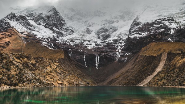 Mountains Lake Landscape Picture Wallpaper