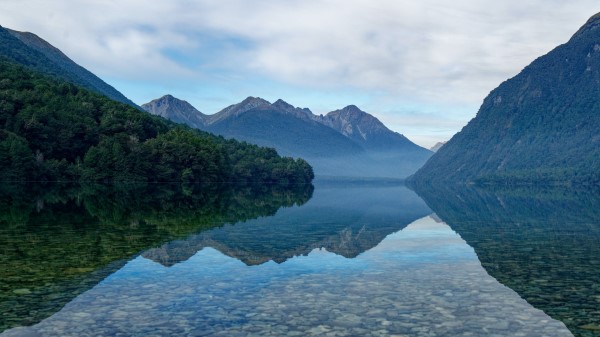 Mountains Lake Trees Img Wallpaper