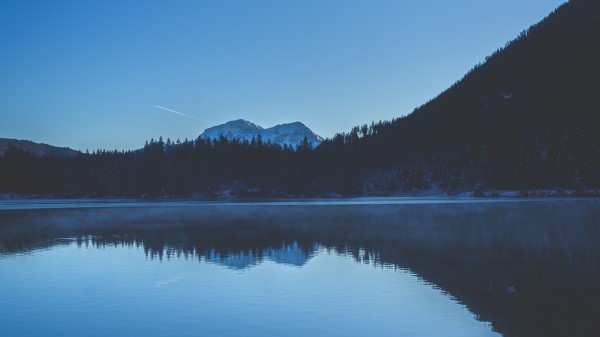 Mountains Lake Trees Ph Wallpaper