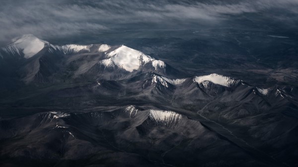 Mountains Mountain Range Aerial View wallpaper