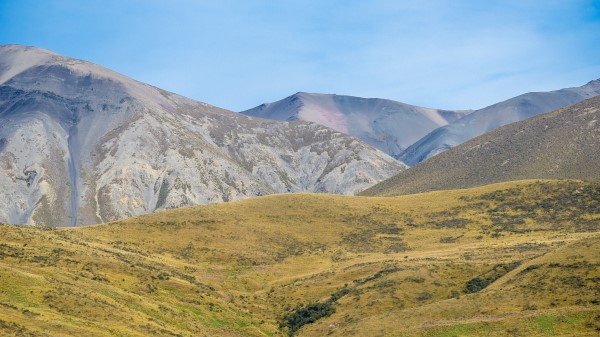 Mountains Mountain Range Hill Grass Wallpaper