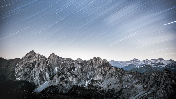 Mountains Mountain Range Peaks Wallpaper