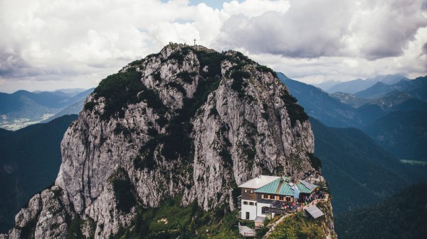 Mountains Peak Mountain Range Wallpaper