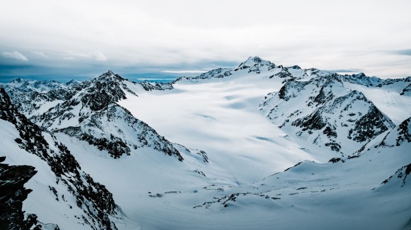 Mountains Peak Snowy Picture Wallpaper