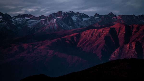 Mountains Peaks Fog Wallpaper
