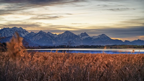 Mountains Peaks Landscape Photo Wallpaper