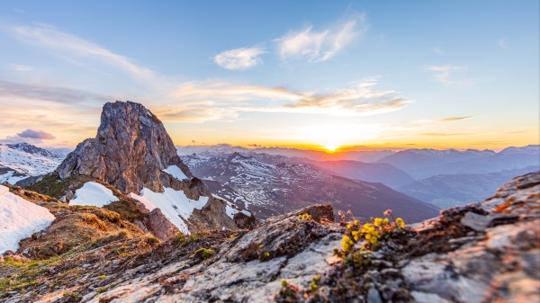 Mountains Peaks Relief Image Wallpaper