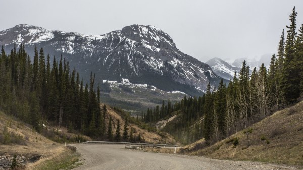 Mountains Peaks Road Wallpaper