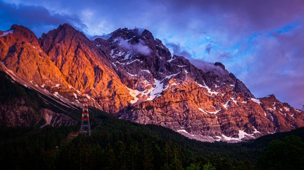 Mountains Peaks Rocks Picture Wallpaper