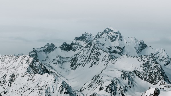 Mountains Peaks Snow Pc Wallpaper