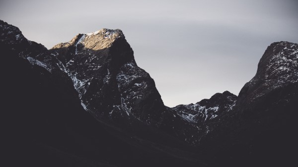 Mountains Peaks Snow Wallpaper