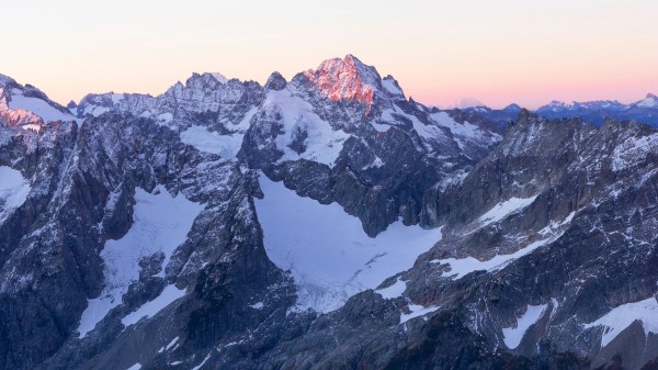 Mountains Peaks Snowy Image Wallpaper