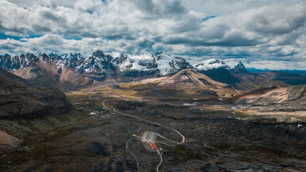 Mountains Peaks Top View Wallpaper