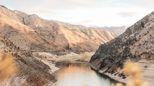 Mountains River Valley Image Wallpaper
