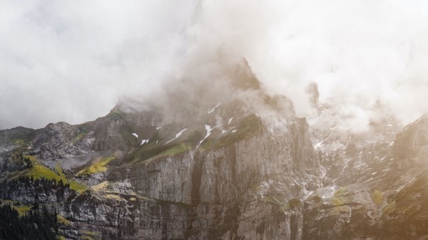 Mountains Rocks Lake Image Wallpaper
