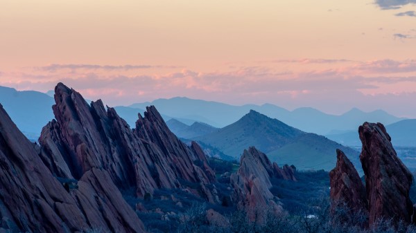 Mountains Rocks Landscape Wallpaper
