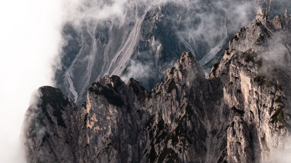 Mountains Rocks Peaks Ic Wallpaper